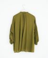 suzuki takayuki.スズキタカユキ.puff-sleeve blouse [A221-03/khaki/nude]