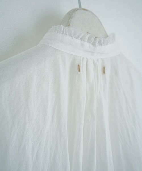 suzuki takayuki.スズキタカユキ.flared blouse [A221-07/nude-i]