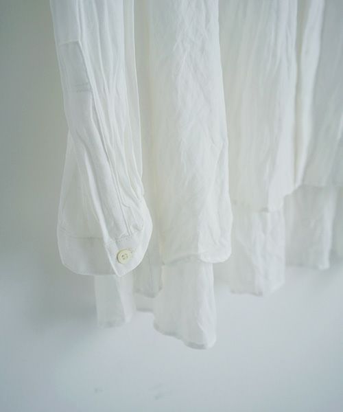 suzuki takayuki.スズキタカユキ.flared blouse [A221-07/nude-i]