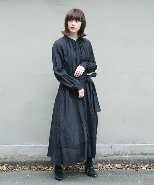 suzuki takayuki フレアードレス 日本製 ワンピースらっこの洋服