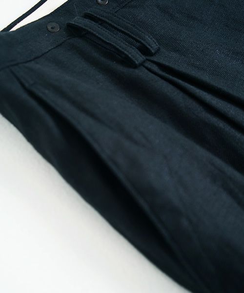suzuki takayuki.スズキタカユキ.widelegged pants I [A222-16/black]