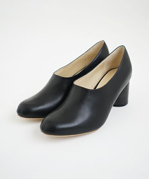 _Fot.フォート.wood heel 65_circle [black]_