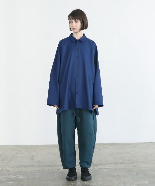 VUy.ヴウワイ.classic dolman shirt vuy-a12-s02[BLUE]