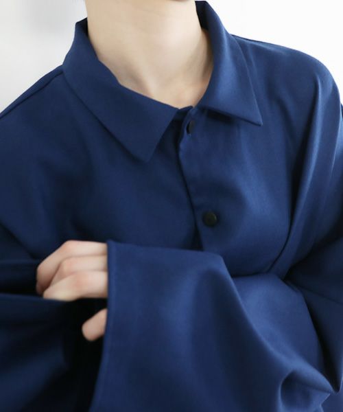 VUy.ヴウワイ.classic dolman shirt vuy-a12-s02[BLUE]