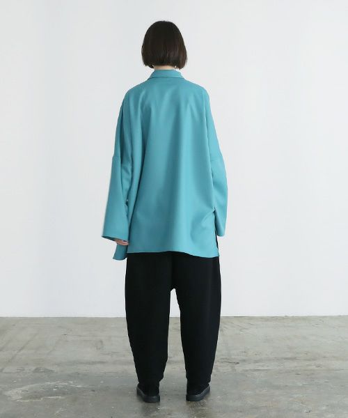 VUy.ヴウワイ.classic dolman shirt vuy-a12-s02[TURQUOISE]:s