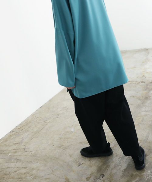 VUy.ヴウワイ.classic dolman shirt vuy-a12-s02[TURQUOISE]:s