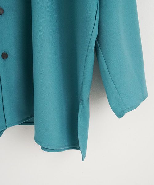 VUy.ヴウワイ.classic dolman shirt vuy-a12-s02[TURQUOISE]:s