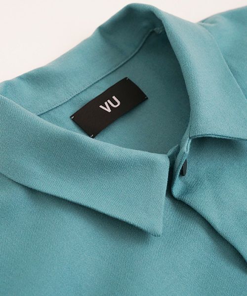 VUy.ヴウワイ.classic dolman shirt vuy-a12-s02[TURQUOISE]:s