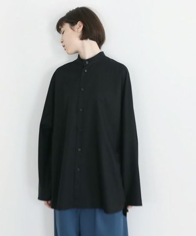 VUy.ヴウワイ.standcolor shirt vuy-a12-s03[BLACK]:s_