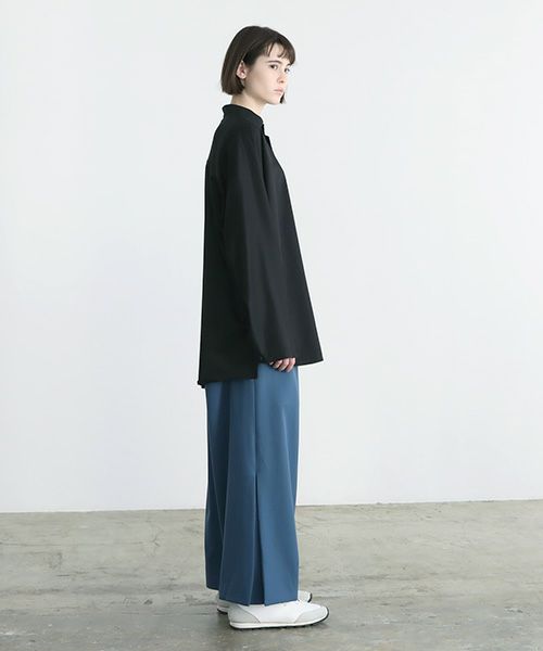 VUy.ヴウワイ.standcolor shirt vuy-a12-s03[BLACK]:s_