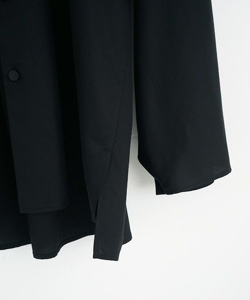VUy.ヴウワイ.standcolor shirt vuy-a12-s03[BLACK]:s_