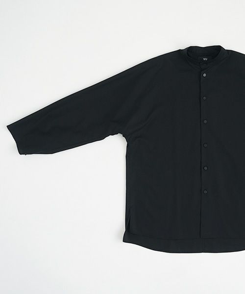 VUy.ヴウワイ.standcolor shirt vuy-a12-s03[BLACK]:s_