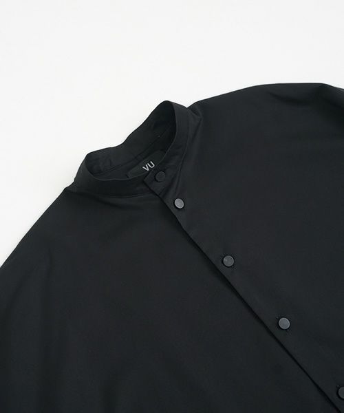 VUy.ヴウワイ.standcolor shirt vuy-a12-s03[BLACK]:s_