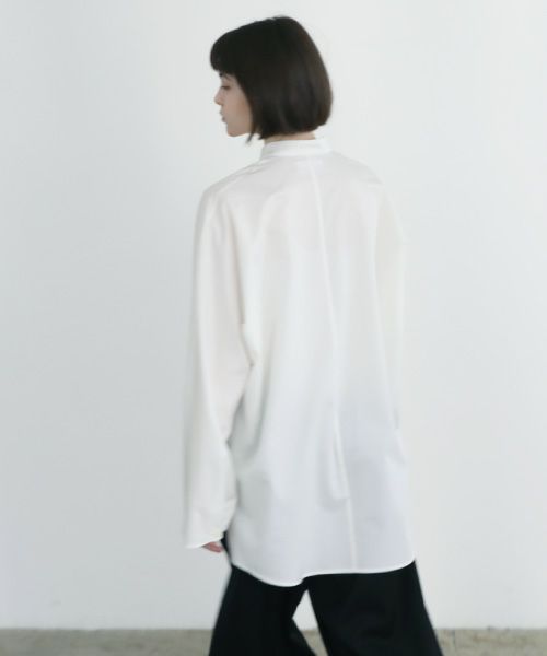 VUy.ヴウワイ.standcolor shirt vuy-a12-s03[WHITE]