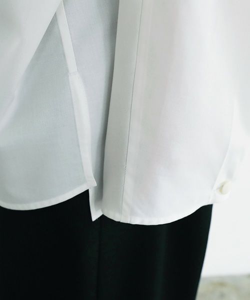 VUy.ヴウワイ.standcolor shirt vuy-a12-s03[WHITE]