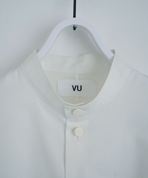 VUy.ヴウワイ.standcolor shirt vuy-a12-s03[WHITE]