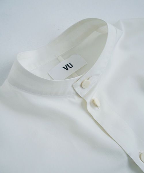 VUy.ヴウワイ.standcolor shirt vuy-a12-s03[WHITE]