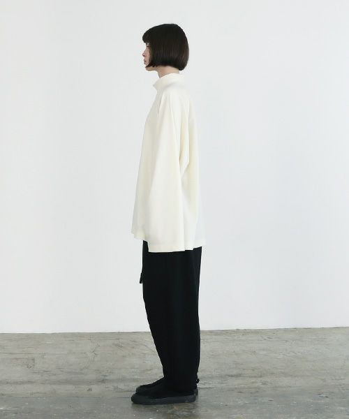 VUy.ヴウワイ.highneck knit vuy-a12-k01[WHITE]_