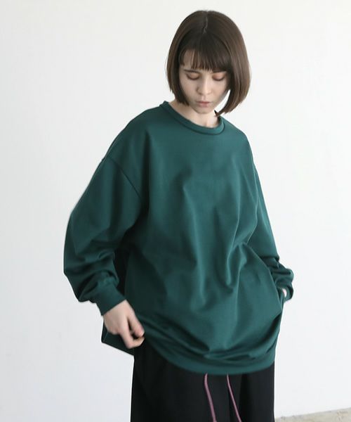 VUy.ヴウワイ.balloon knit vuy-a12-k02[GREEN]_