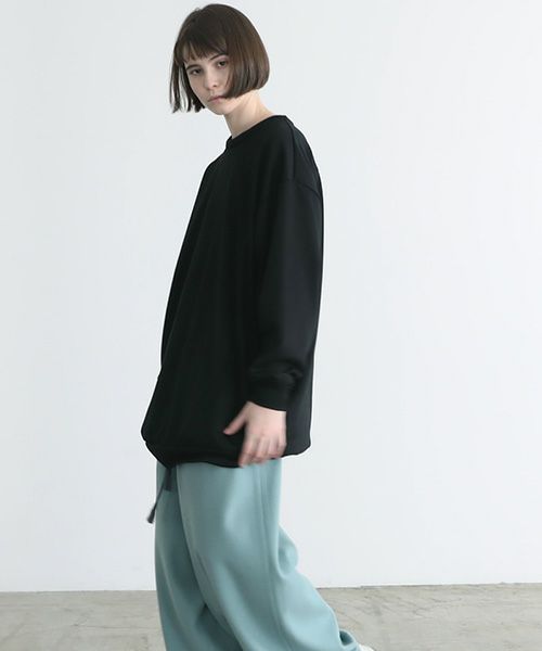 VUy.ヴウワイ.balloon knit vuy-a12-k02[BLACK]