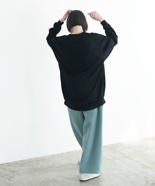 VUy.ヴウワイ.balloon knit vuy-a12-k02[BLACK]