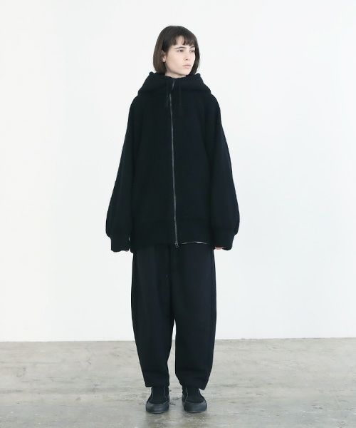 VUy.ヴウワイ.woolrich big hoody vuy-a23-k04[BLACK]