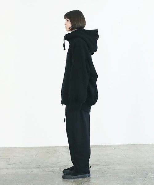 VUy.ヴウワイ.woolrich big hoody vuy-a23-k04[BLACK]