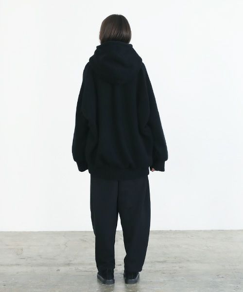 VUy.ヴウワイ.woolrich big hoody vuy-a23-k04[BLACK]