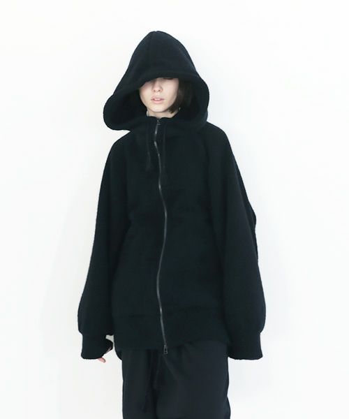 VUy.ヴウワイ.woolrich big hoody vuy-a23-k04[BLACK]