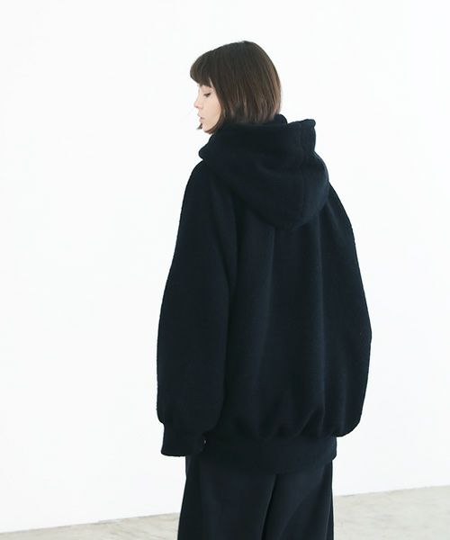 VUy.ヴウワイ.woolrich big hoody vuy-a23-k04[BLACK]