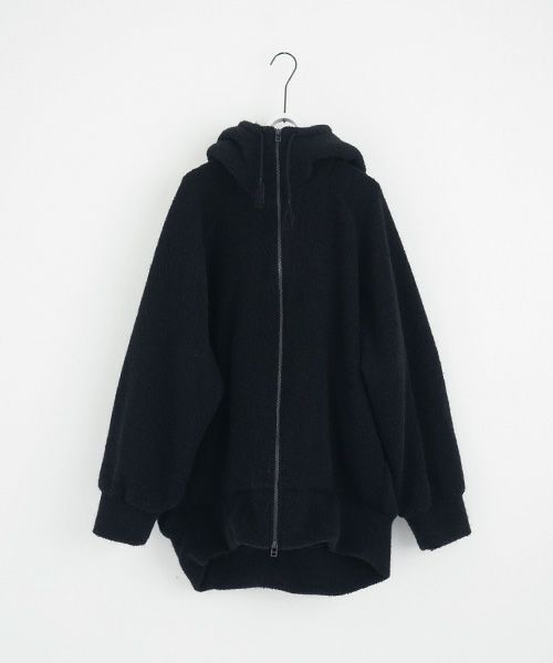 VUy.ヴウワイ.woolrich big hoody vuy-a23-k04[BLACK]