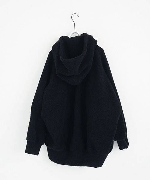 VUy.ヴウワイ.woolrich big hoody vuy-a23-k04[BLACK]