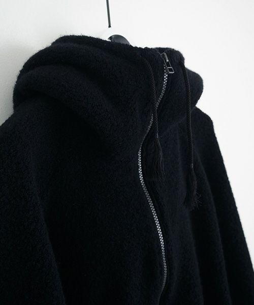 VUy.ヴウワイ.woolrich big hoody vuy-a23-k04[BLACK]