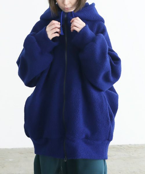 VUy.ヴウワイ.woolrich big hoody vuy-a22-k04[BLUE]_