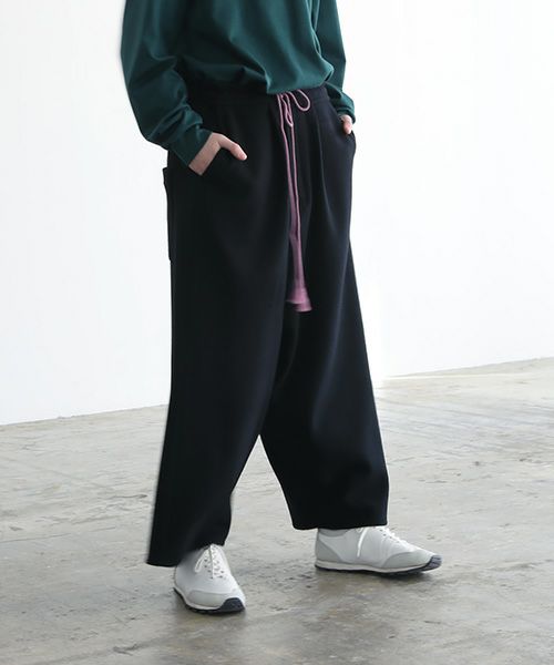 VUy.ヴウワイ.wide silhouette pants vuy-a12-p01[BLACK]_