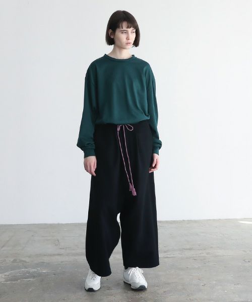 VUy.ヴウワイ.wide silhouette pants vuy-a12-p01[BLACK]_