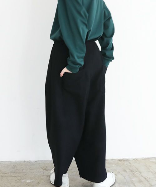 VUy.ヴウワイ.wide silhouette pants vuy-a12-p01[BLACK]_