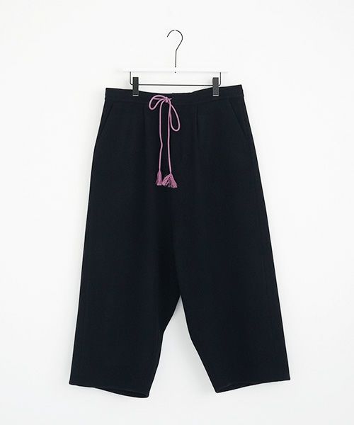 VUy.ヴウワイ.wide silhouette pants vuy-a12-p01[BLACK]_