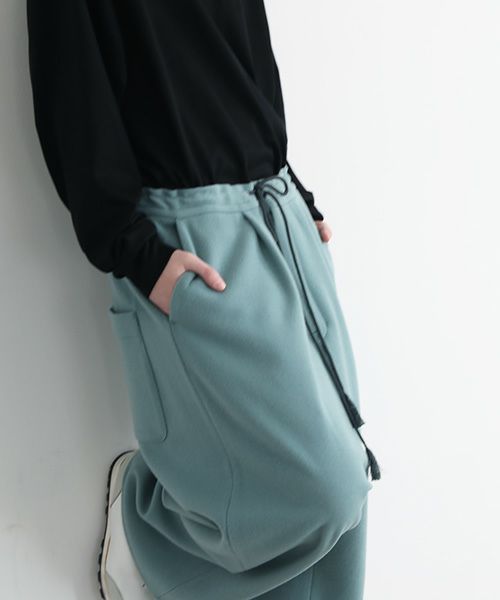 VUy.ヴウワイ.wide silhouette pants vuy-a12-p01[GREEN]_