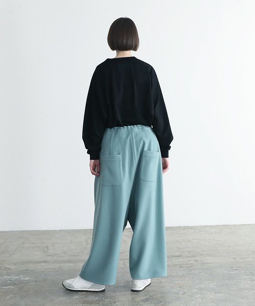 VUy.ヴウワイ.wide silhouette pants vuy-a12-p01[GREEN]_