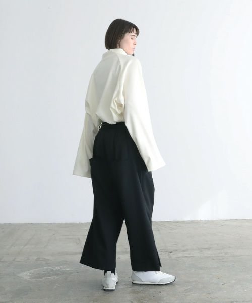 VUy.ヴウワイ.box slit psnts vuy-a22-p02[BLACK]_