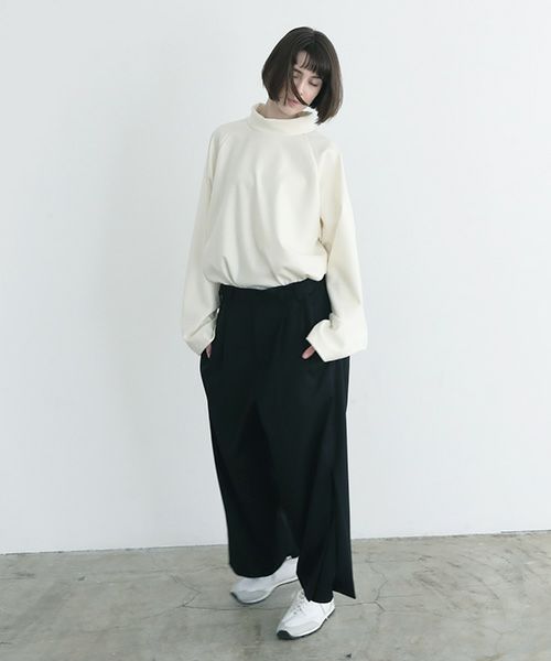 VUy.ヴウワイ.box slit psnts vuy-a22-p02[BLACK]_