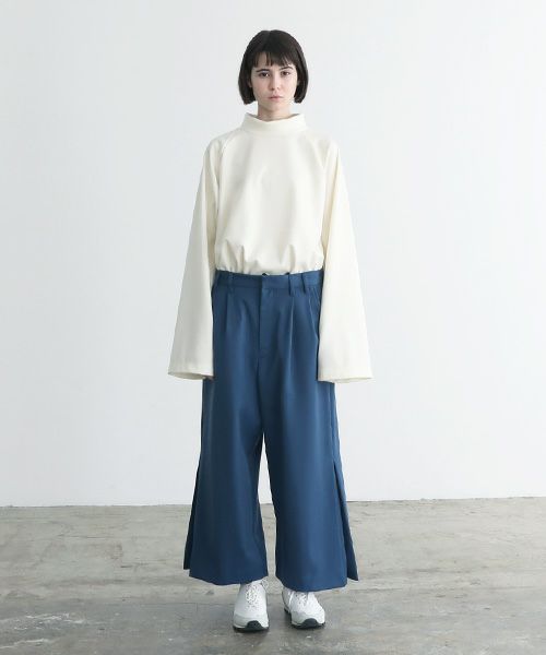 VUy.ヴウワイ.box slit psnts vuy-a12-p02[BLUE]:s