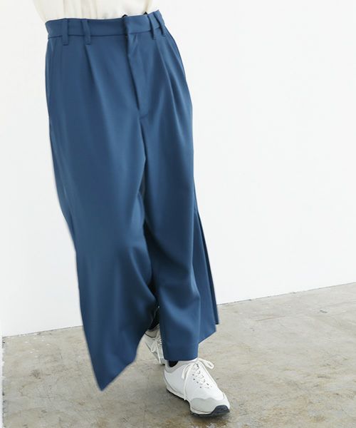 VUy.ヴウワイ.box slit psnts vuy-a12-p02[BLUE]:s