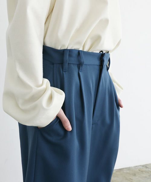 VUy.ヴウワイ.box slit psnts vuy-a12-p02[BLUE]:s