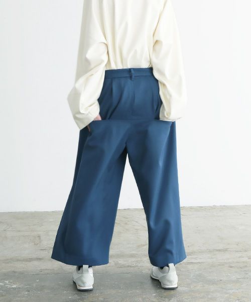 VUy.ヴウワイ.box slit psnts vuy-a12-p02[BLUE]:s