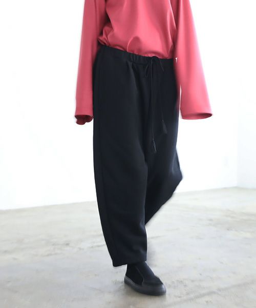 VUy.ヴウワイ.chord balloon pants vuy-a23-p03[BLACK]