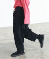VUy.ヴウワイ.chord balloon pants vuy-a23-p03[BLACK]