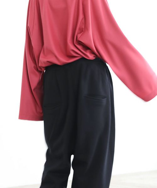 VUy.ヴウワイ.chord balloon pants vuy-a23-p03[BLACK]