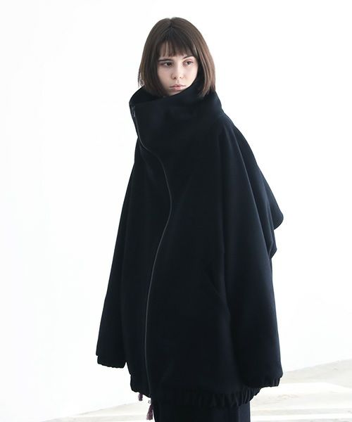 VUy.ヴウワイ.bluson coat vuy-a23-c01[BLACK]